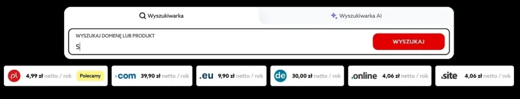 Domeny możesz kupić już za kilka złotych!