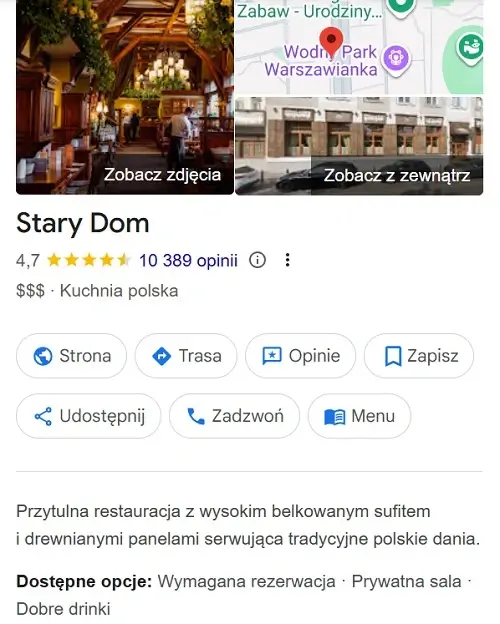 Wizytówka w Google Moja Firma to kluczowe miejsce na Twoją historię. Wykorzystaj ją, by pokazać, dlaczego to właśnie Ciebie powinni wybrać klienci.